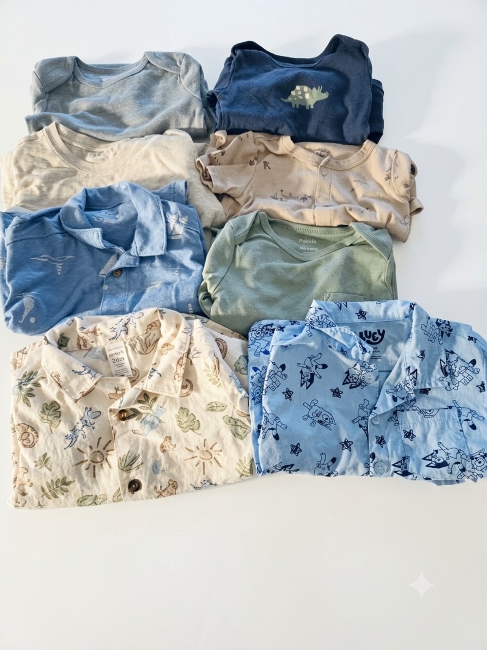 Mixed Baby Boys' Short & Long Sleeve Tops - Assortment 24 Months